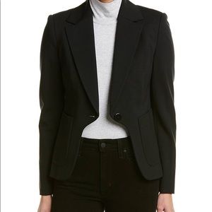 Diane von Furstenberg Black Flynn Jacket Blazer